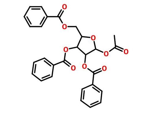 China Zuiver Farmaceutische Grondstoffen Bèta - D - Ribofuranose 1 - Acetaat 2,3,5 - Tribenzoate leverancier